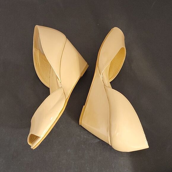 CL BY LAUNDRY PEEP TOE D'ORSAY WEDGE SANDAL - Picture 4 of 15